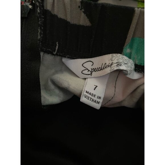 Speechless floral strapless dress size 7 - Picture 4 of 5